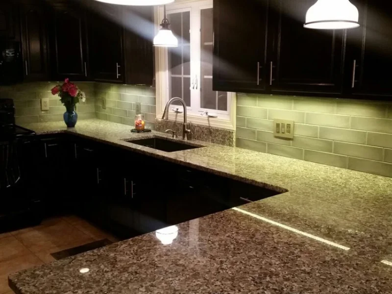 Beautiful tile backsplash from Flooring Source in the Auburn, MA area