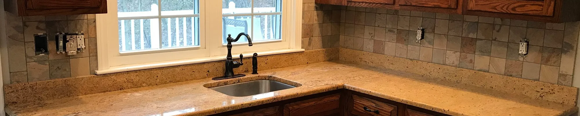 Kitchen backsplash from Flooring Source in the Auburn, MA area