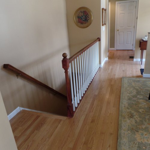 Hardwood flooring installation from Flooring Source in the Auburn, MA area