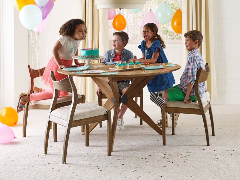 Kids party in room with beige carpet from Flooring Source in the Auburn, MA area